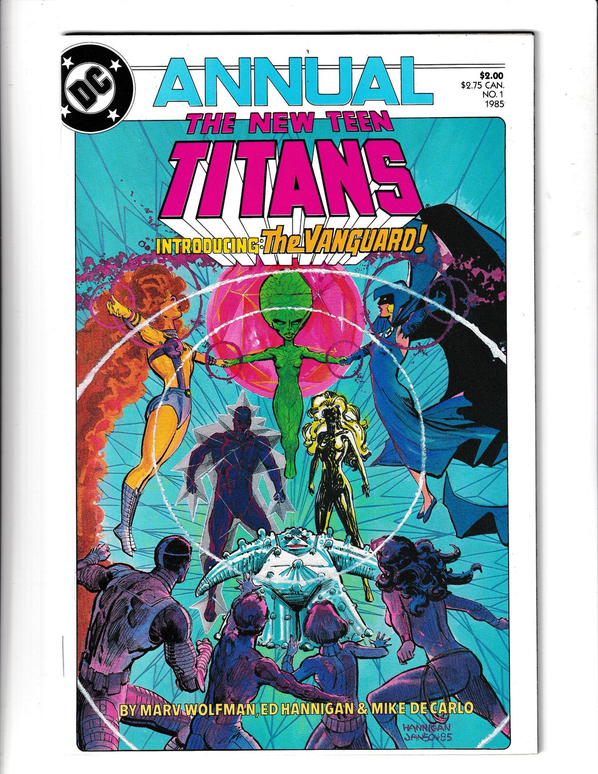 New Teen Titans Annual #1 (1985) Higher Grade DC Comics