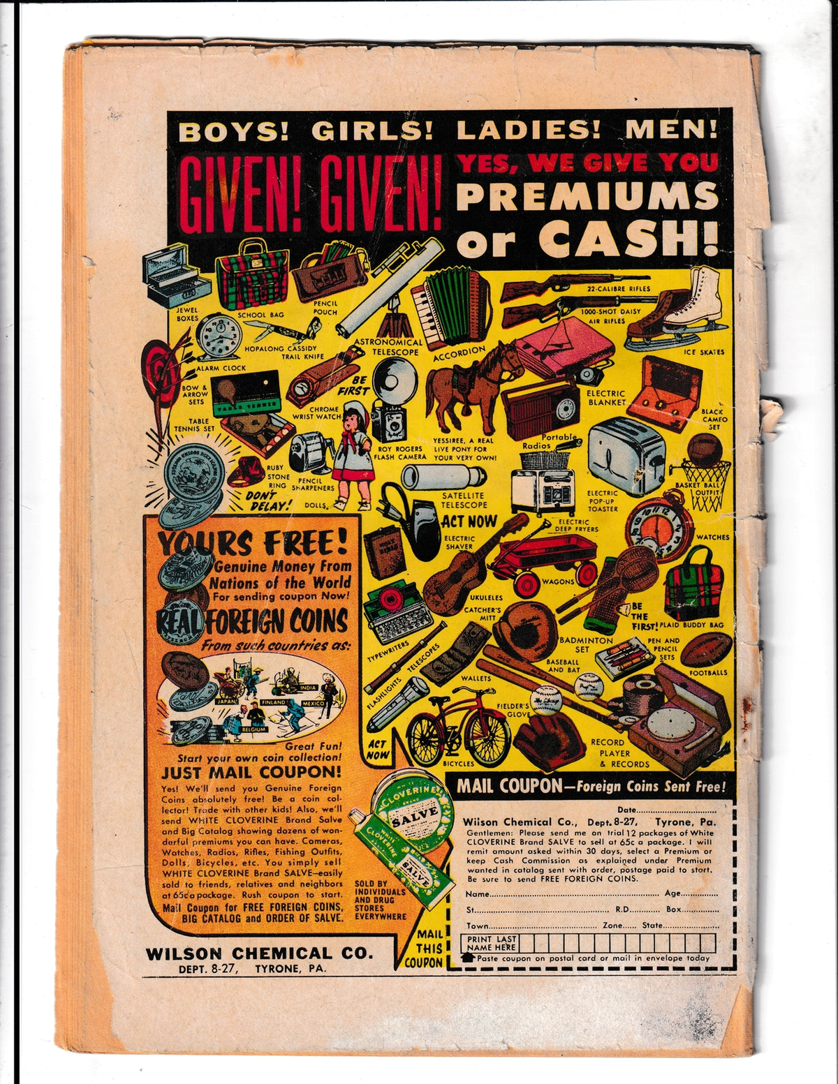 Adventures Into the Unknown #137 (1962) American Comics
