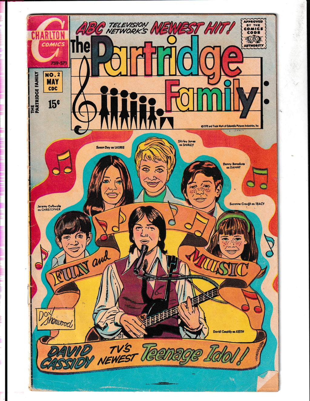 Partridge Family #2 (1971) Charlton Comics