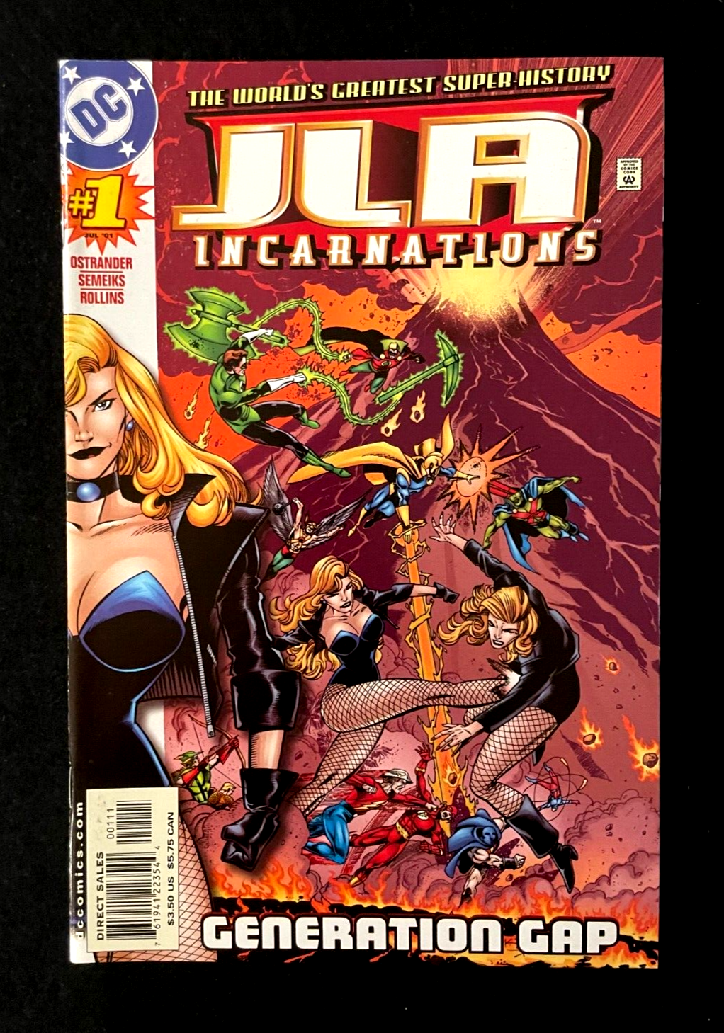 JLA: Incarnations - Complete Set of 7  #1-7  (2001) DC Comics