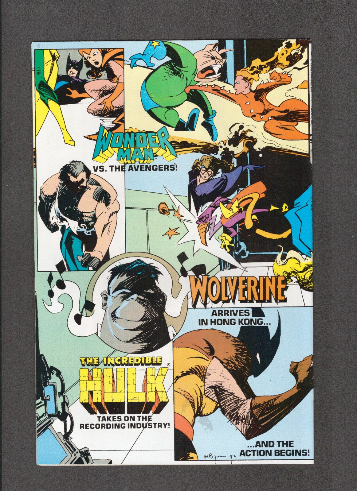 Excalibur #38 (1991) Mark Badger Marvel Comics