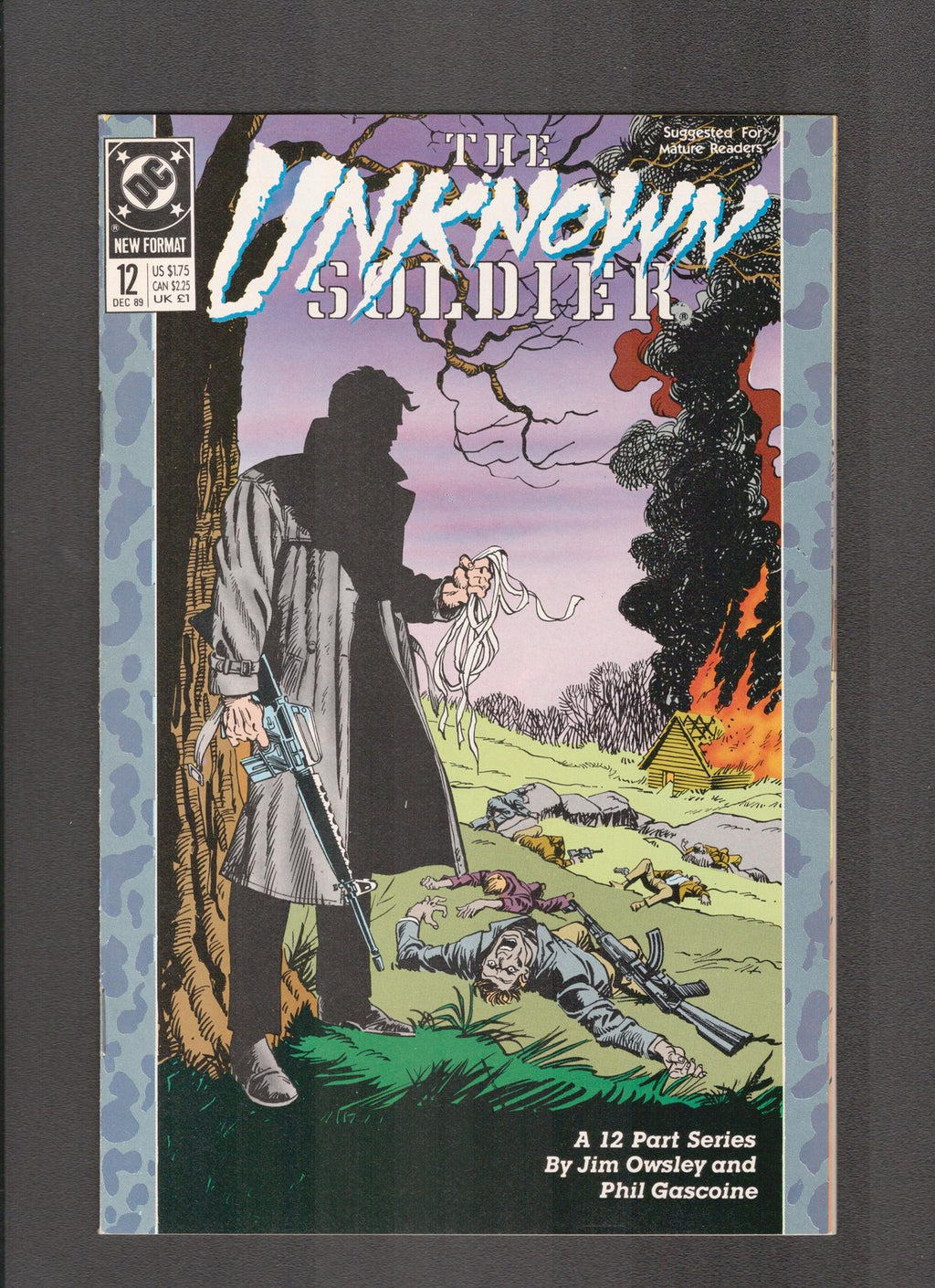 Unknown Soldier #12 (1989) Phil Gascoine DC Comics
