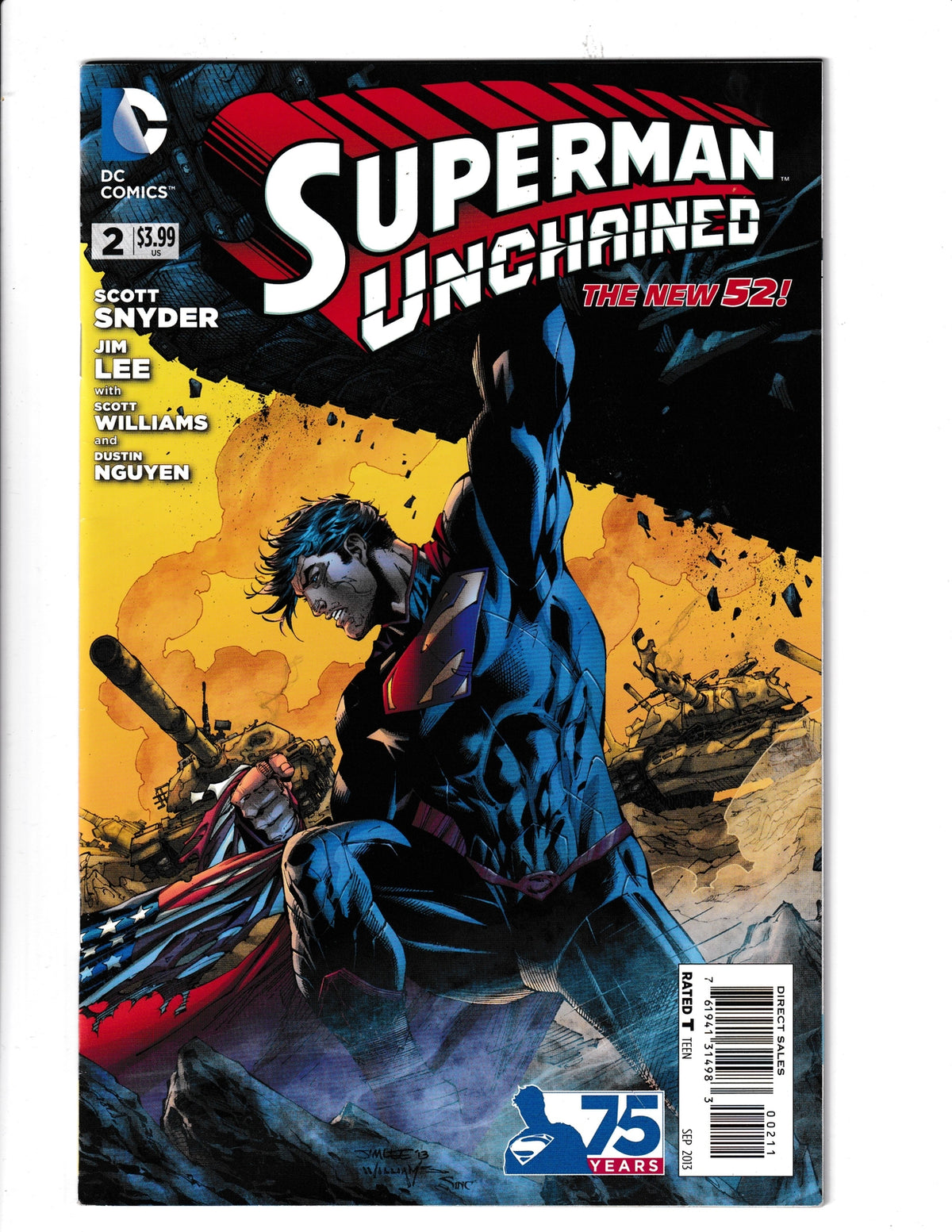 Superman Unchained #2 (2013) DC Comics