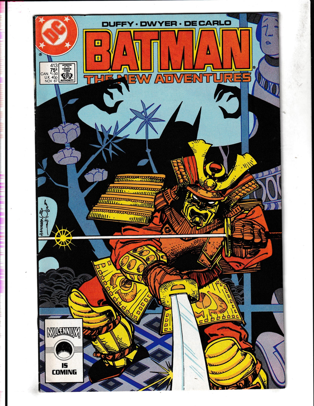 Batman #413 (1987) "Ghost of Mashiko Tahara" DC Comics