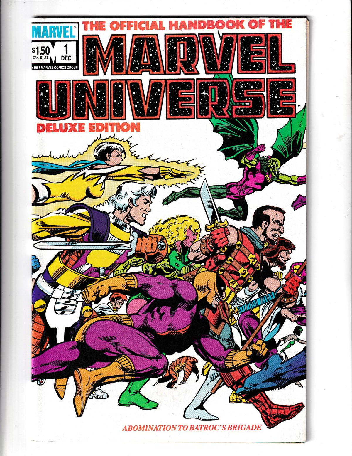 Marvel Universe #1 (1985) Deluxe Editon Marvel Comics SKU:2619
