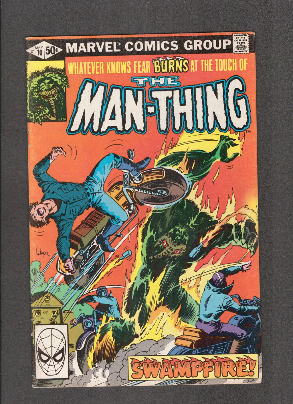 Man-Thing #10 (1981) Chris Claremont - Bob Wiacek Marvel Comics