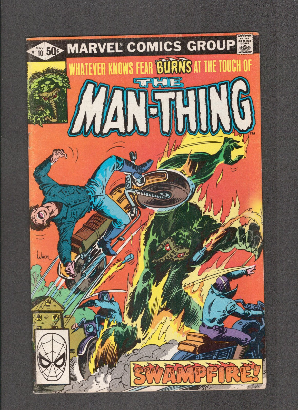 Man-Thing #10 (1981) Chris Claremont - Bob Wiacek Marvel Comics