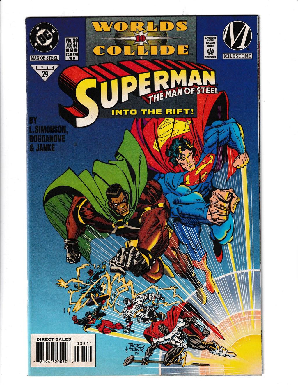 Superman: Man Of Steel #36 (1994) DC Comics