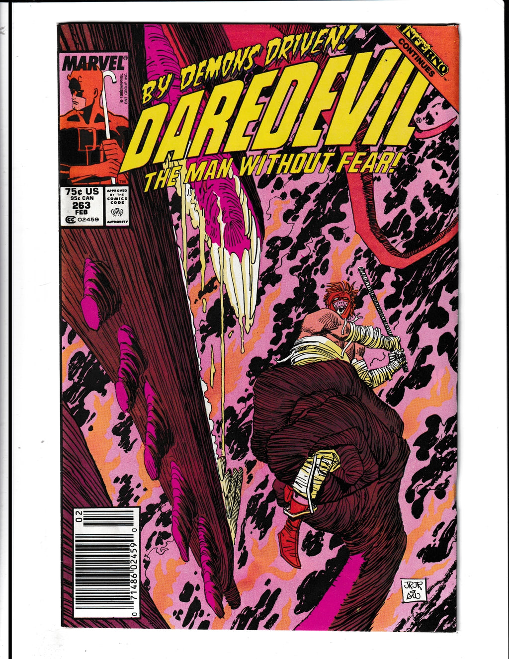 Daredevil #263 (1989) Higher Grade Marvel Comics SKU:677