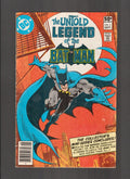 Untold Legend of The Batman #3 (1980) Dick Giordano DC Comics