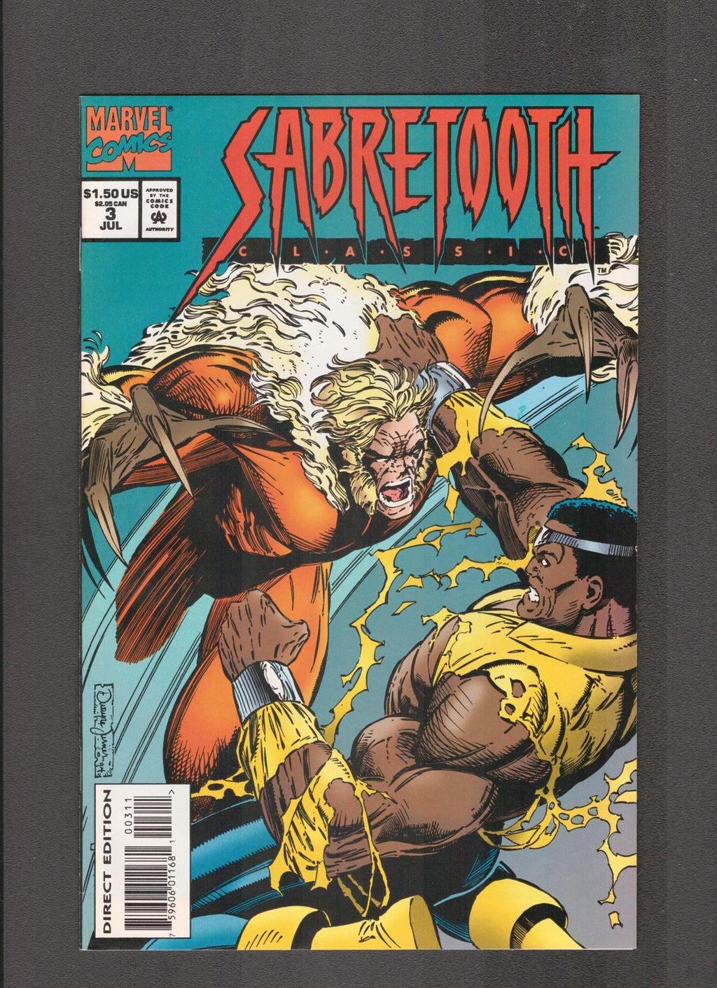 Sabretooth Classic #3 (1994) Marvel Comics