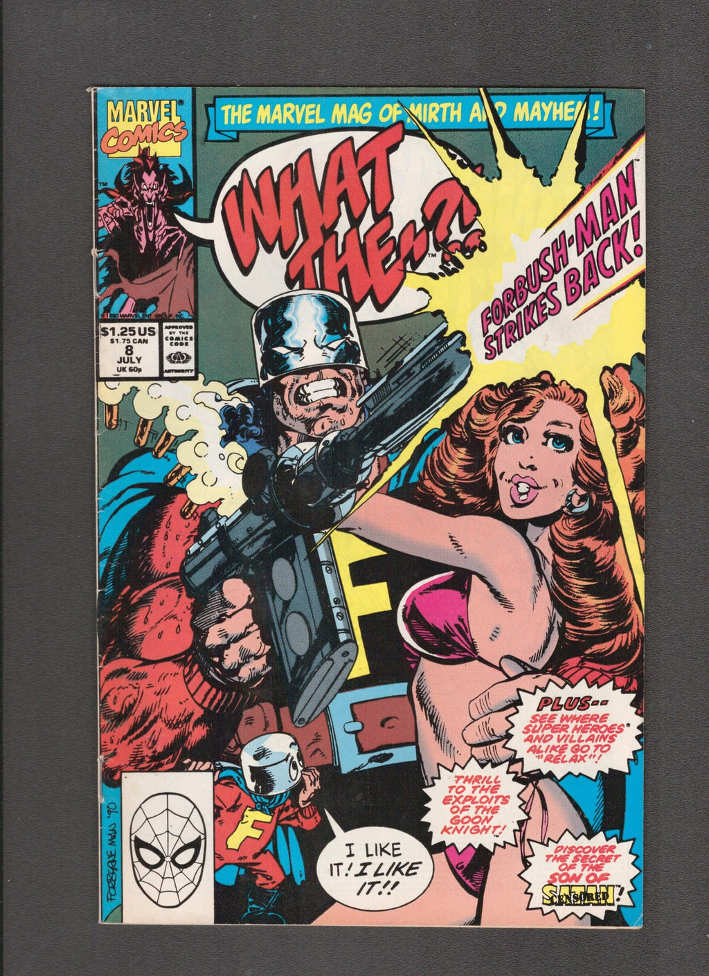 What The..?! #8 (1990) John Byrne Marvel Comics
