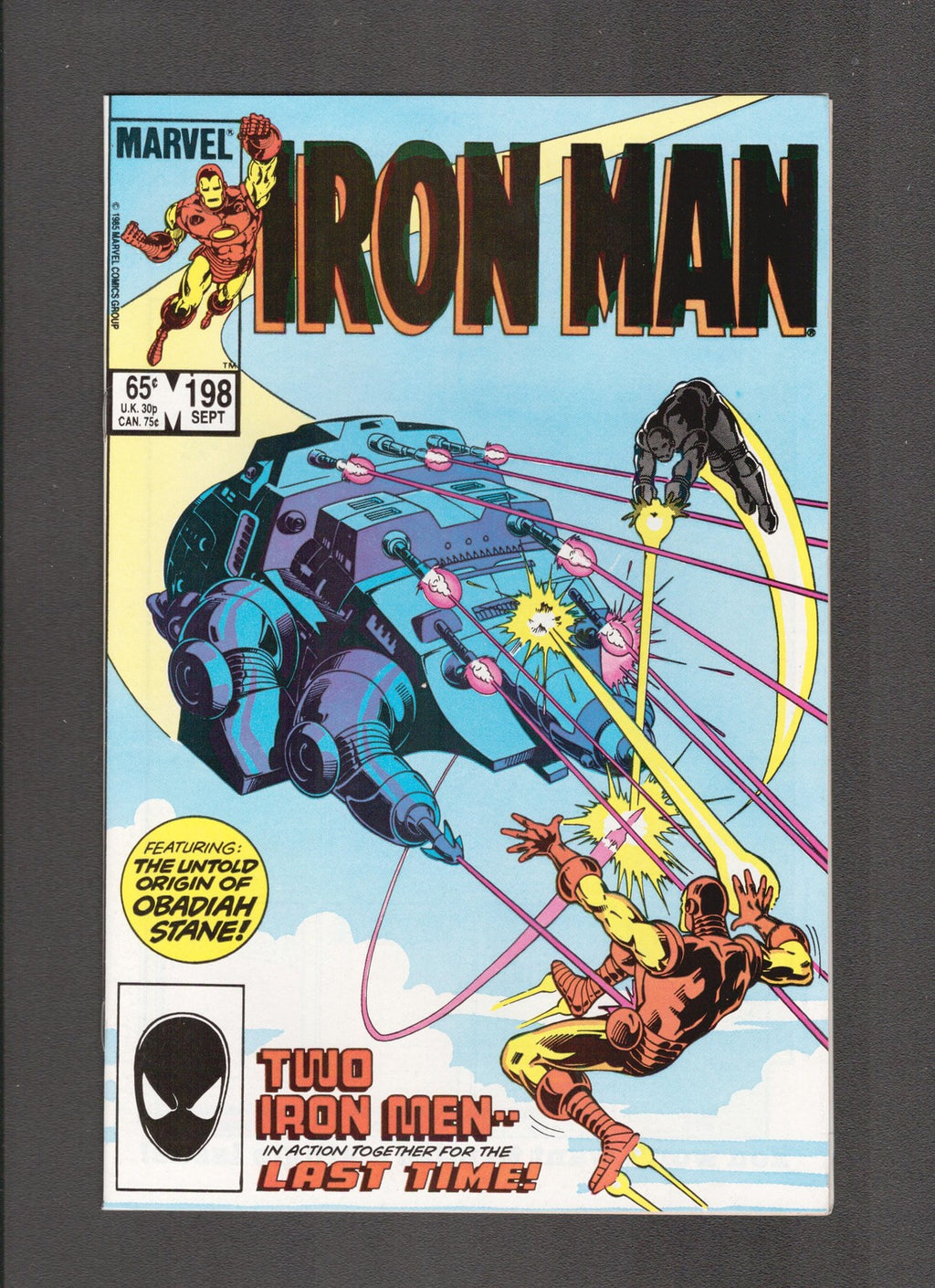 Iron Man #198 (1985) Sal Buscema - Bob Sharen Marvel Comics