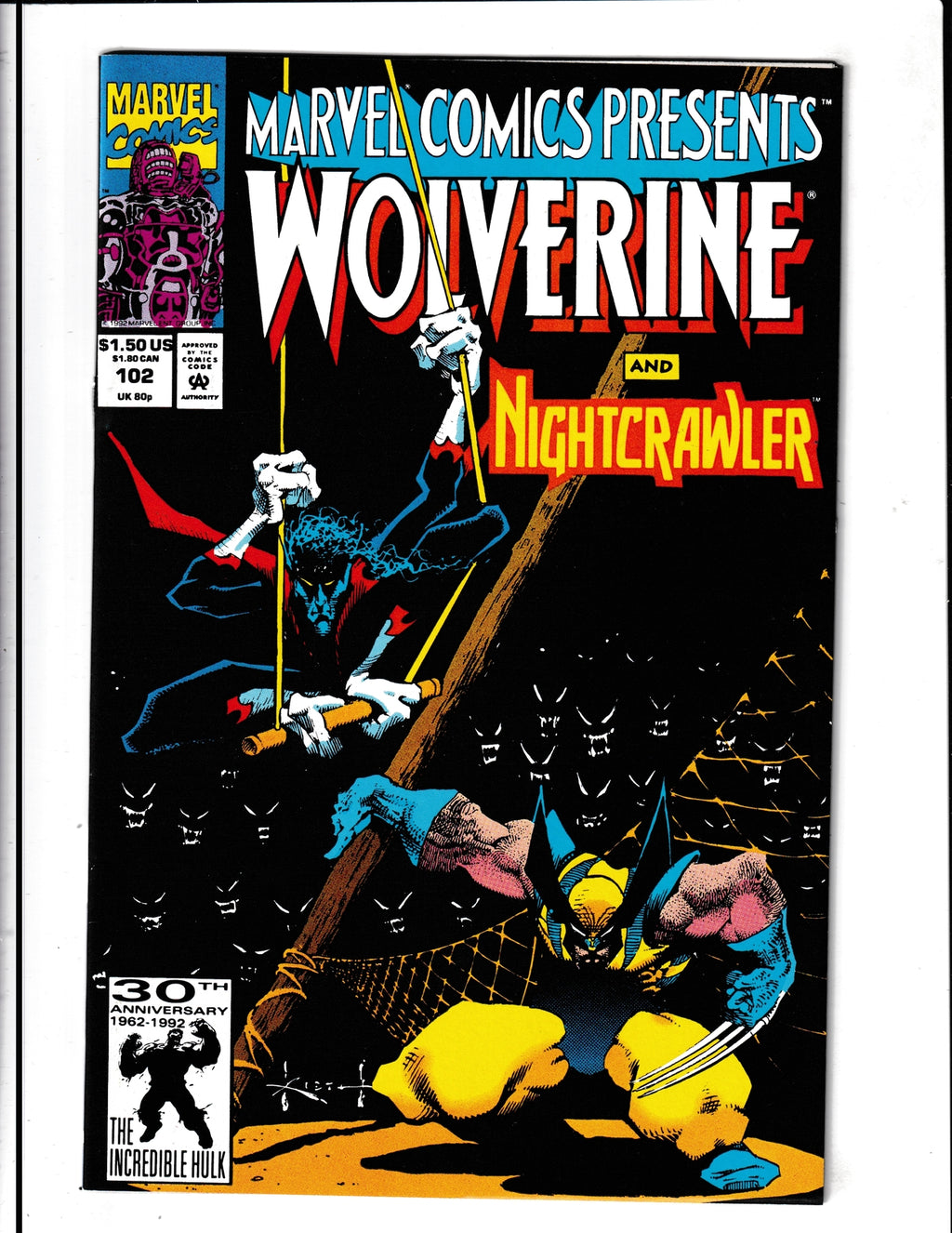 Marvel Comics Presents #102 (1992) High Grade Marvel Comics