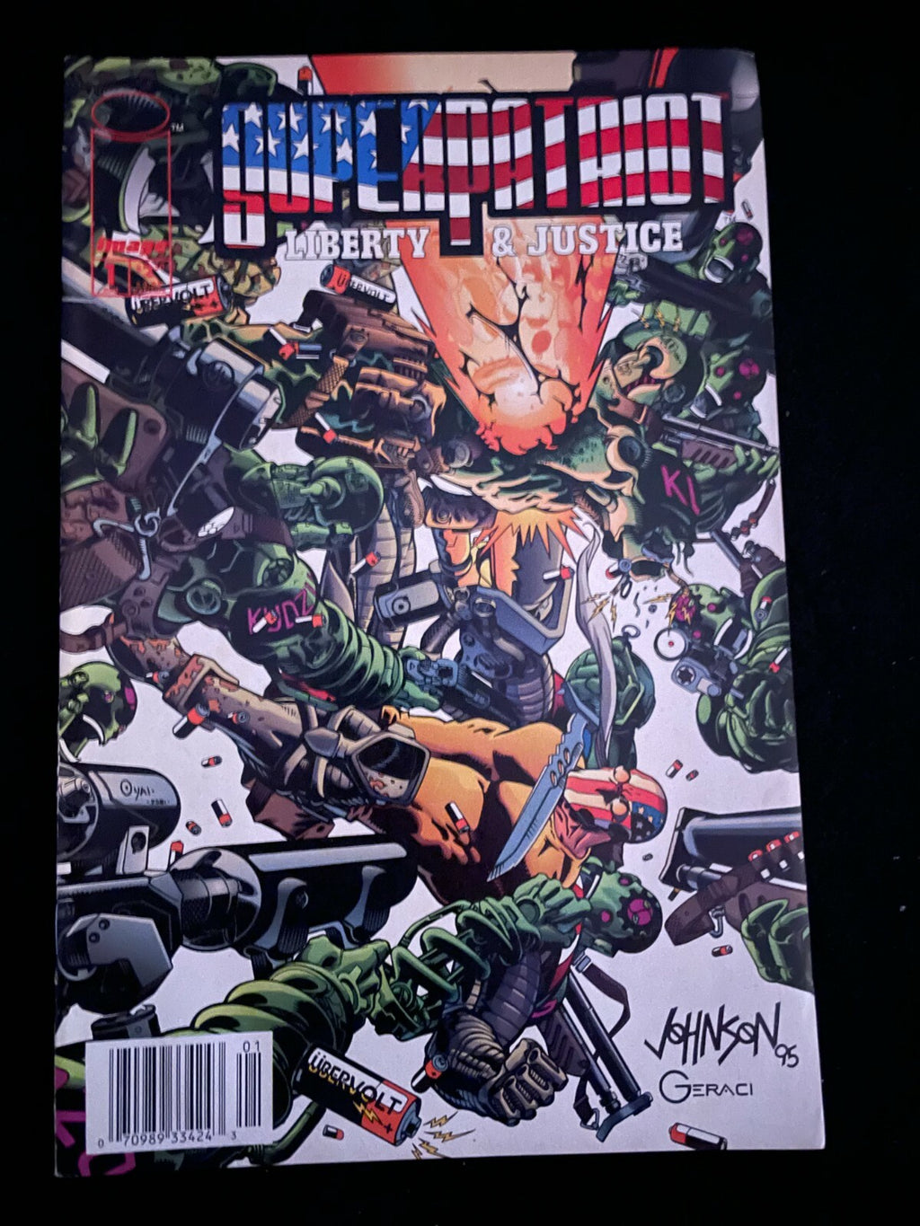Super Patriot Liberty & Justice #1 1995