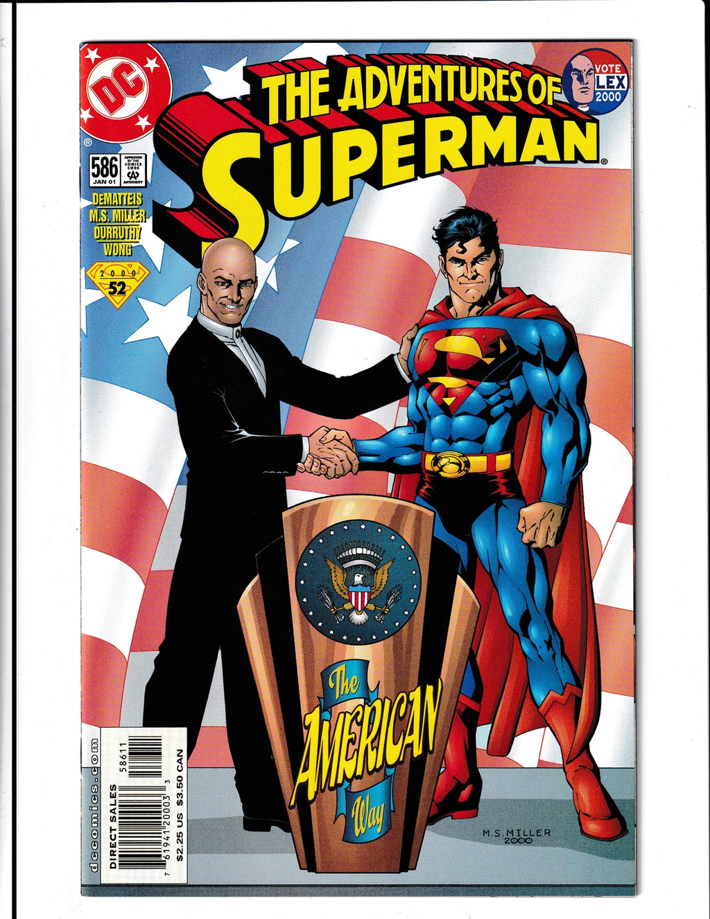 Adventures of Superman #586 (2001) DC Comics