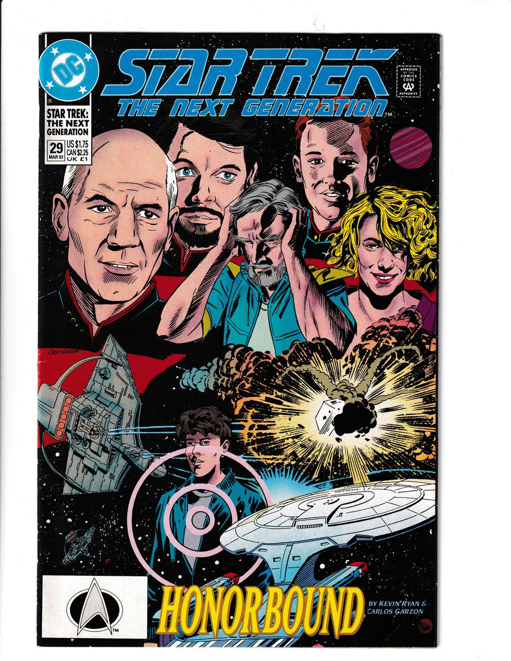 Star Trek: Next Generation #29 (1992) DC Comics