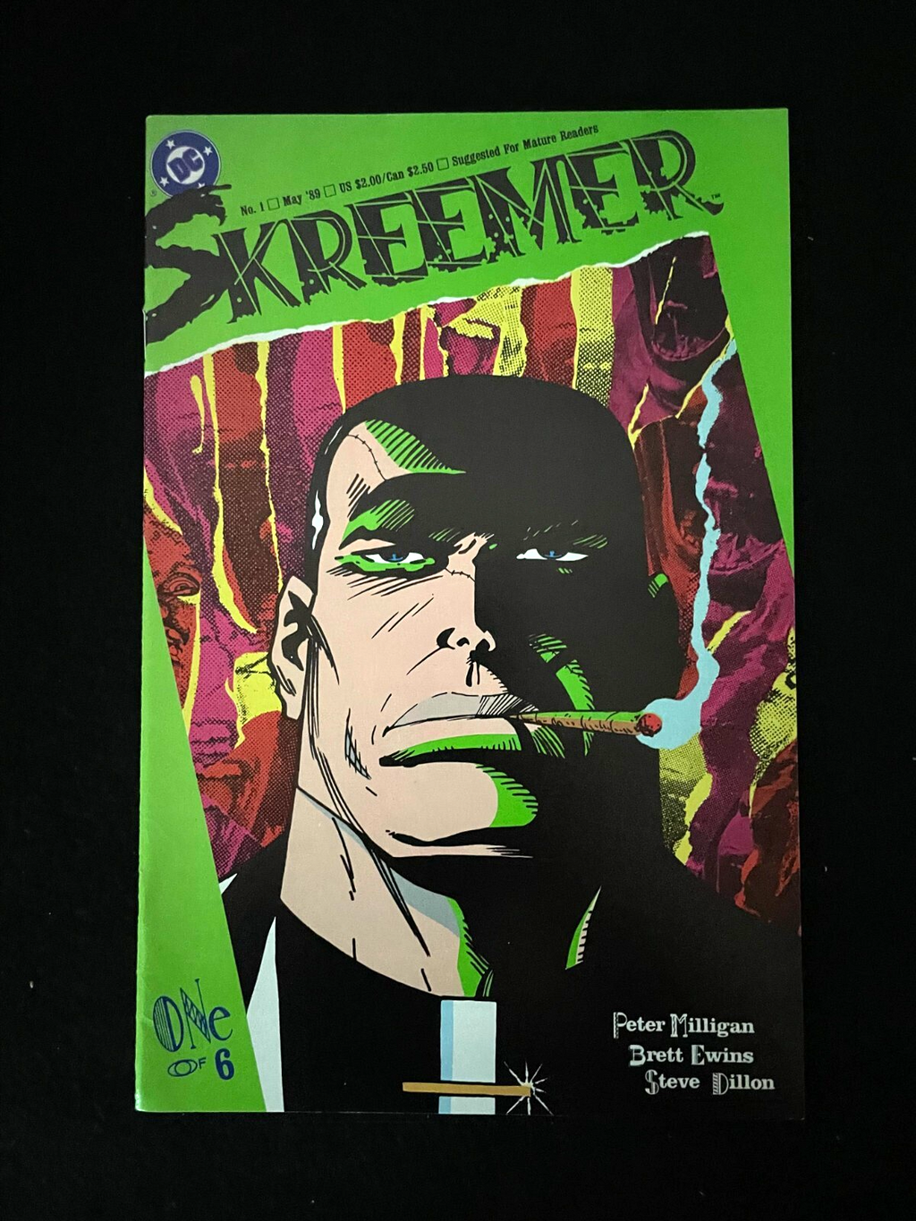 Skreemer - Complete Set of 6 - #1-6 (1989) DC