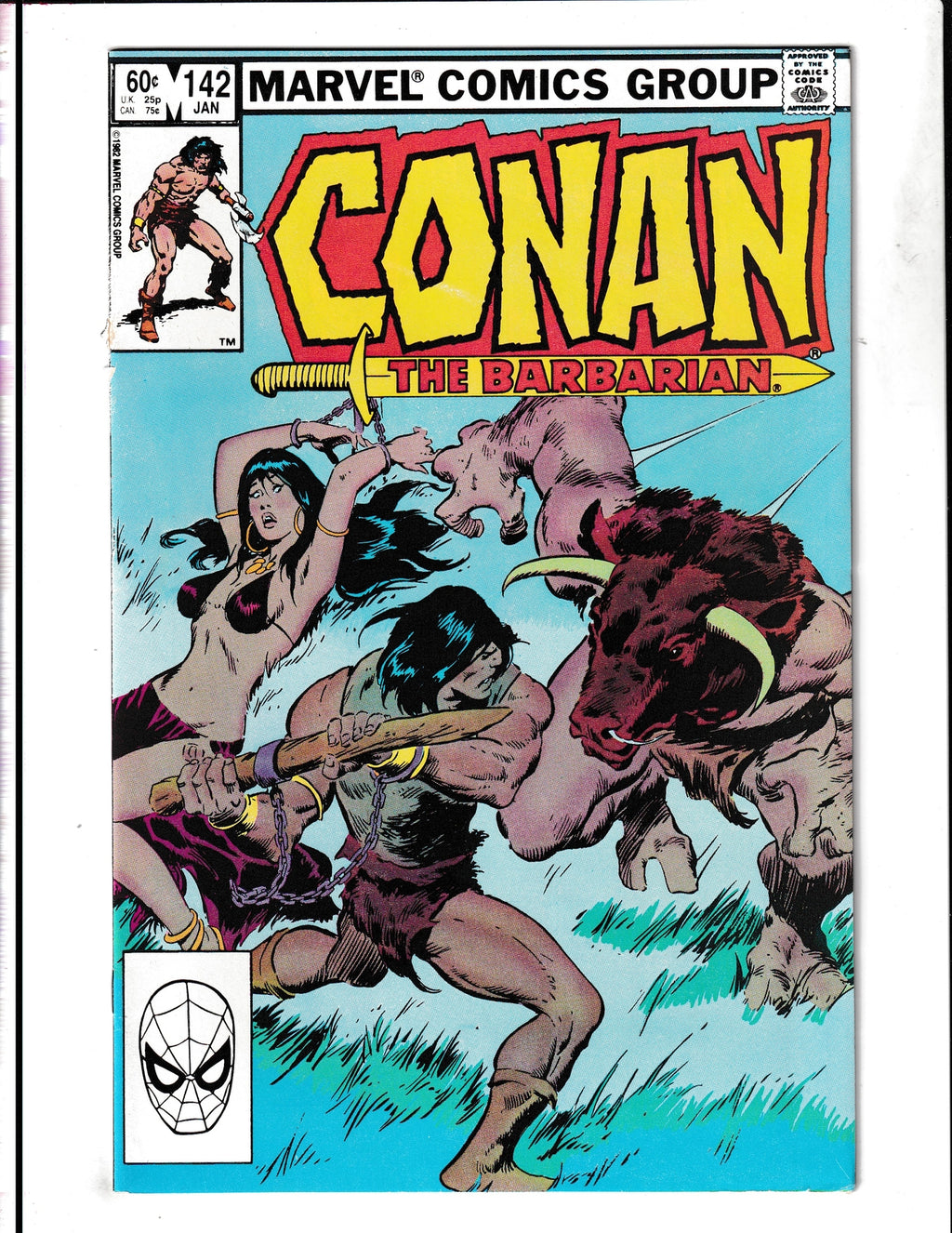 Conan the Barbarian #142 (1983) Marvel Comics SKU:1705