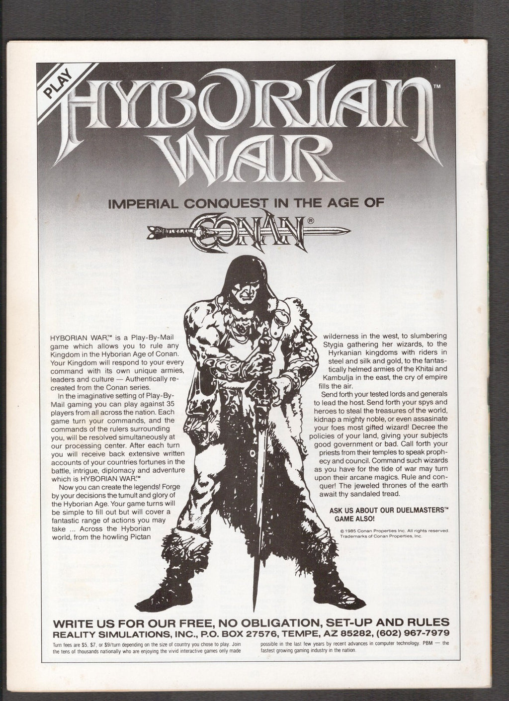Conan Saga #43 (1990) John Buscema, Roy Thomas Marvel Magazine Comics