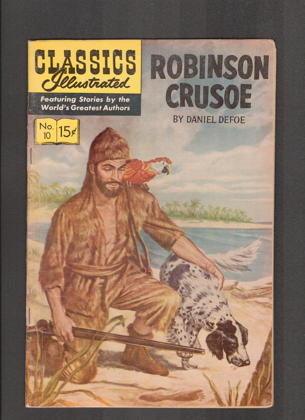 Classics Illustrated #10 (1965) HRN-167 Robinson Crusoe Gliberton Comics