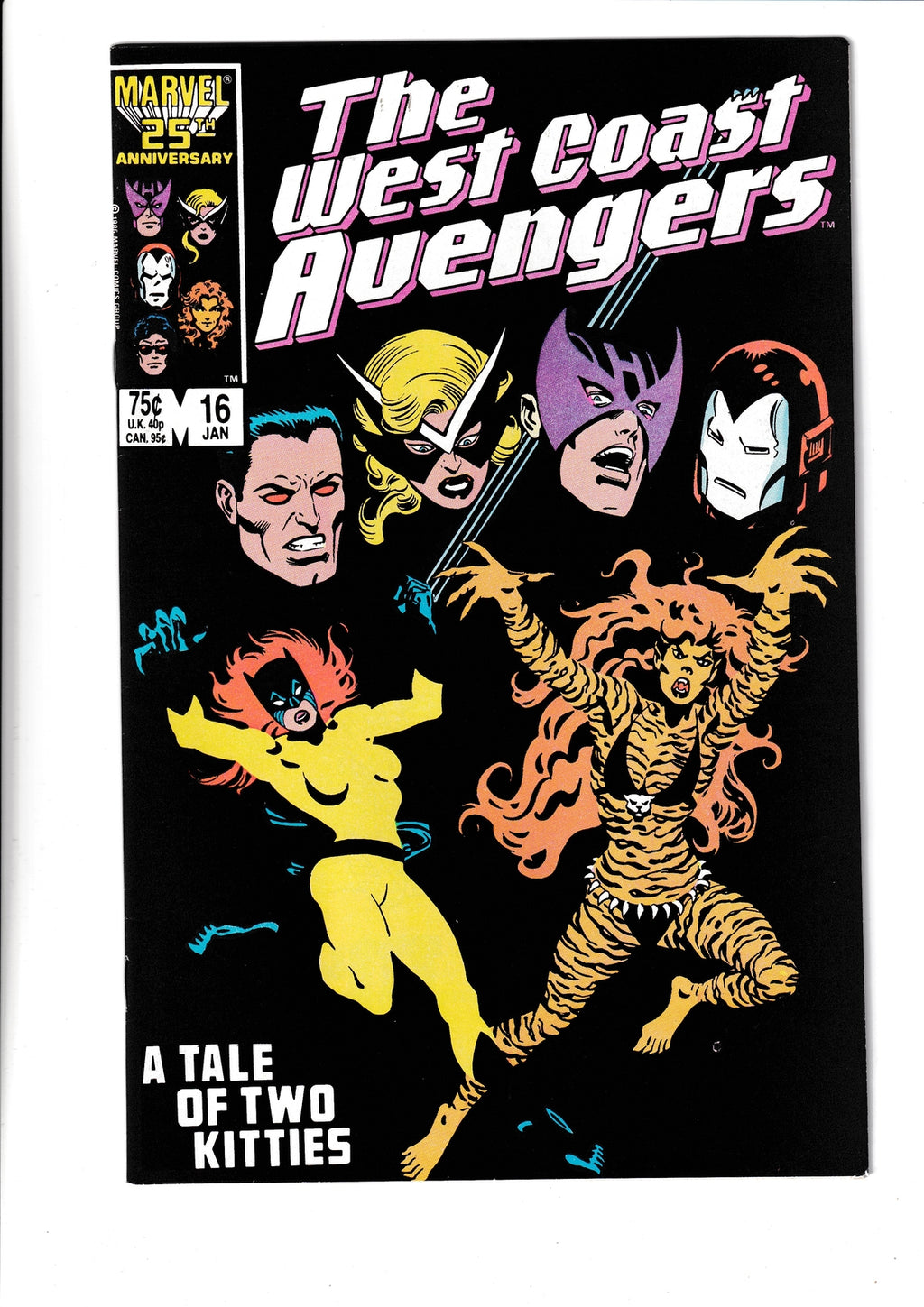 West Coast Avengers #16 (1987) Marvel Comics SKU:193
