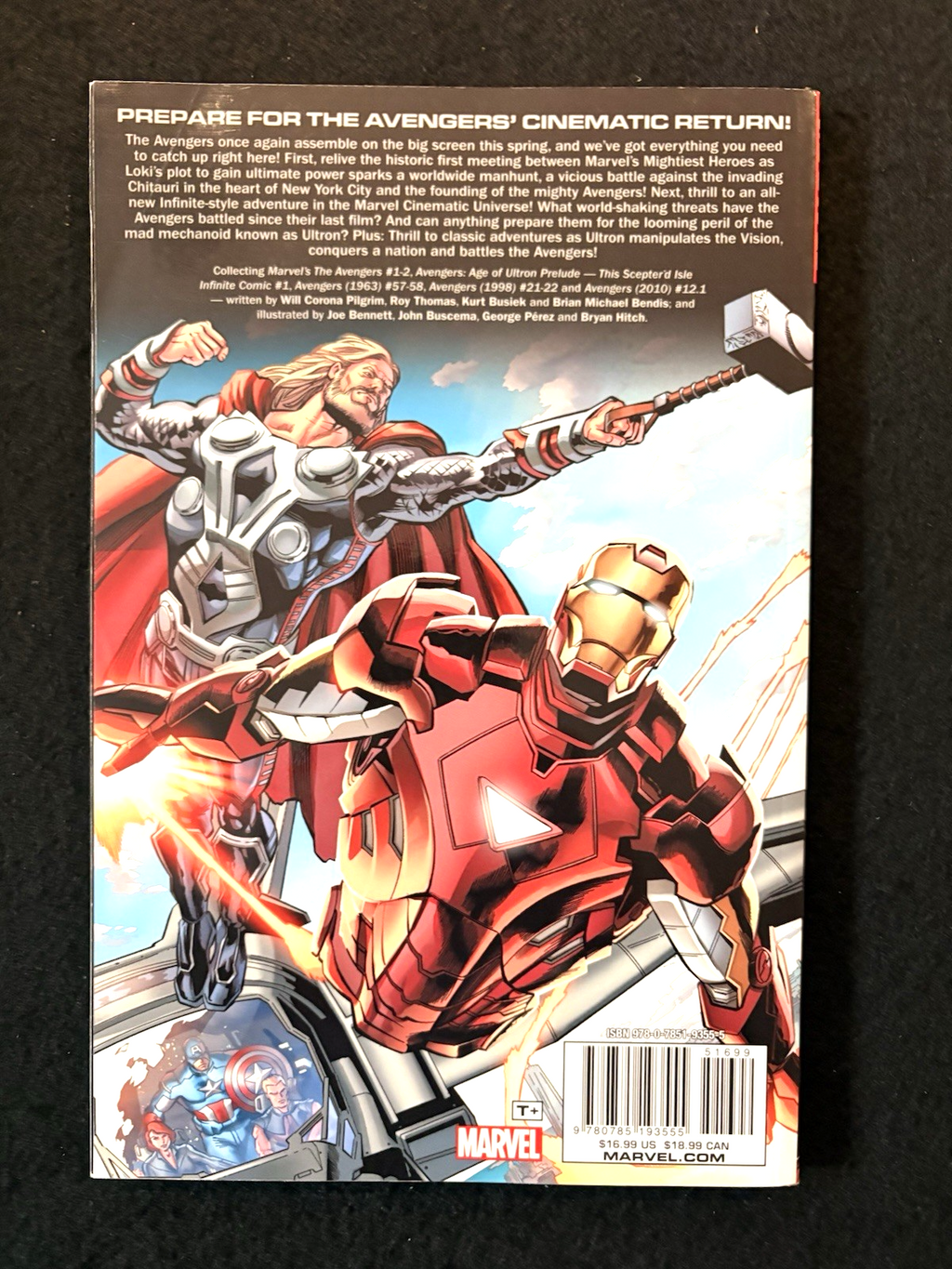 Avengers: Age of Ultron - Prelude #1 2015 TPB Graphic Novel Marvel Comics