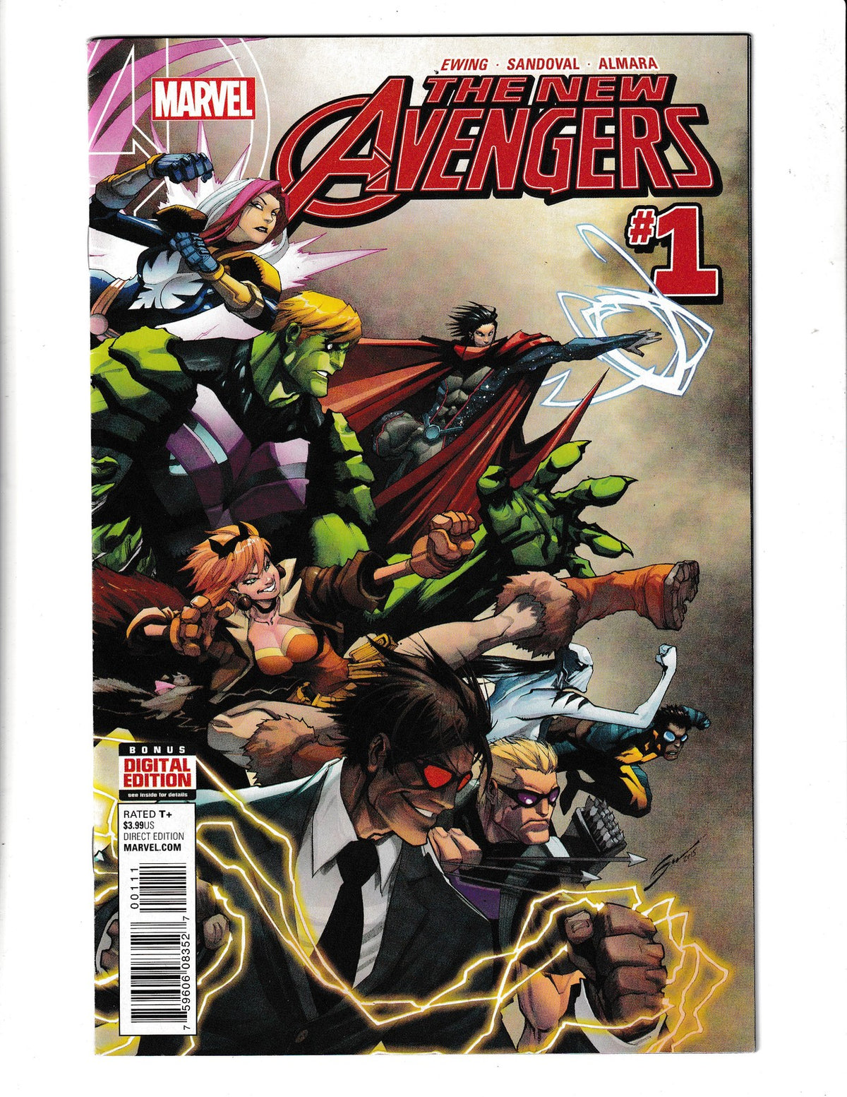 New Avengers #1 (2015) 1st Dr. Tony Ho Marvel Comics