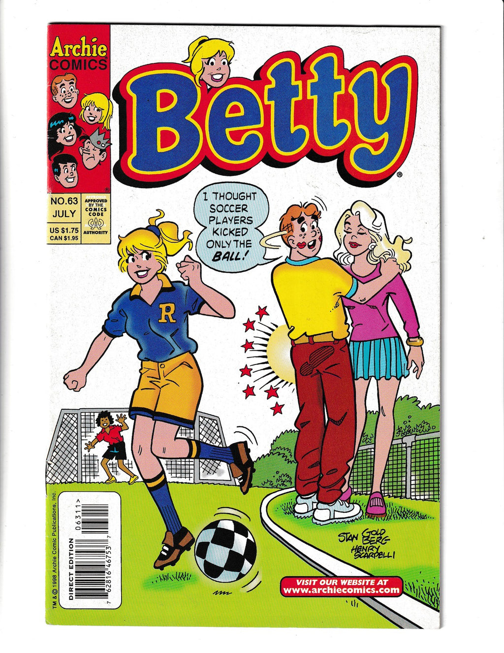 Betty #63 (1998) Archie Comics