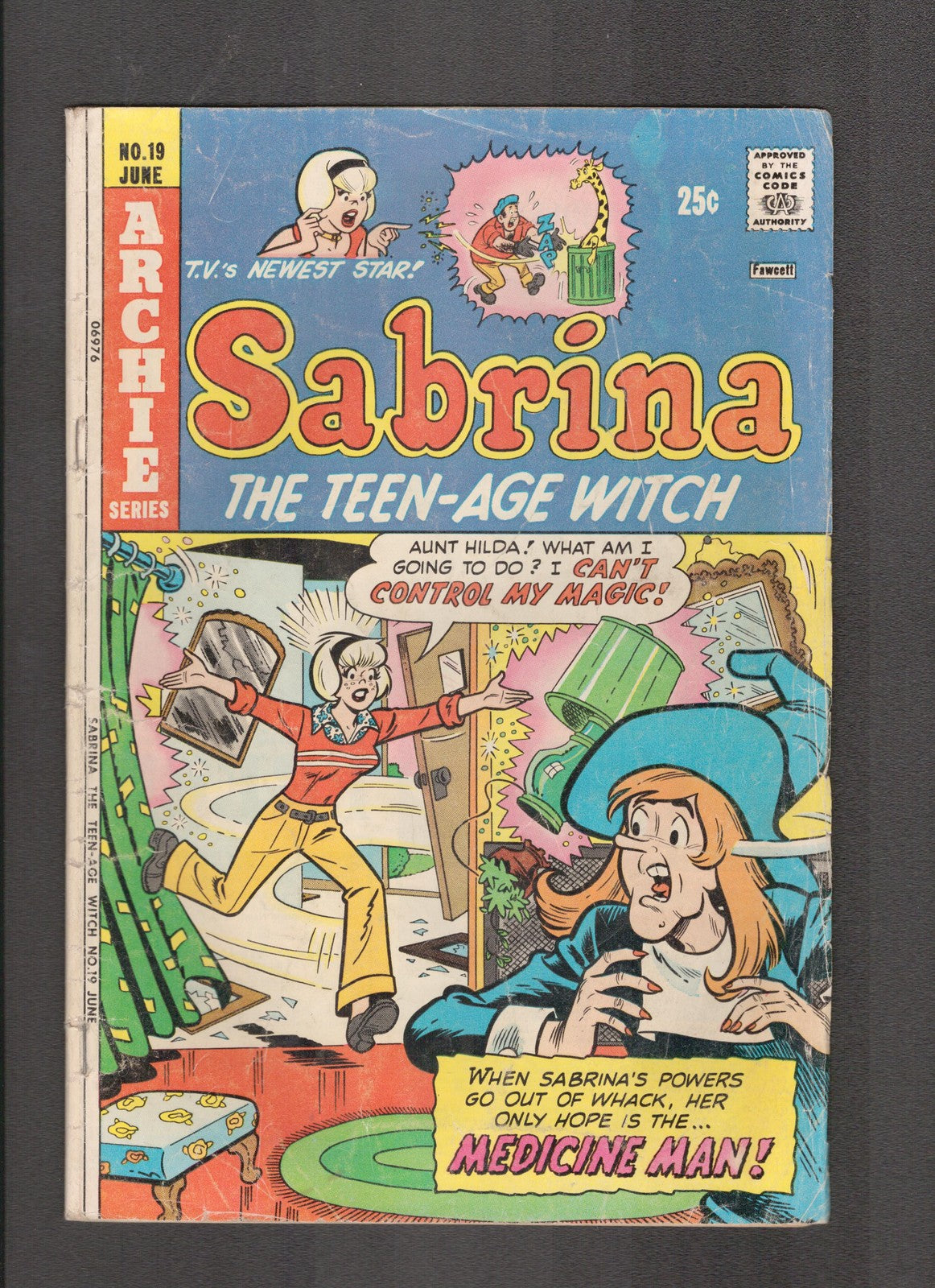 Sabrina the Teenage Witch #19 (1974) Archie Comics