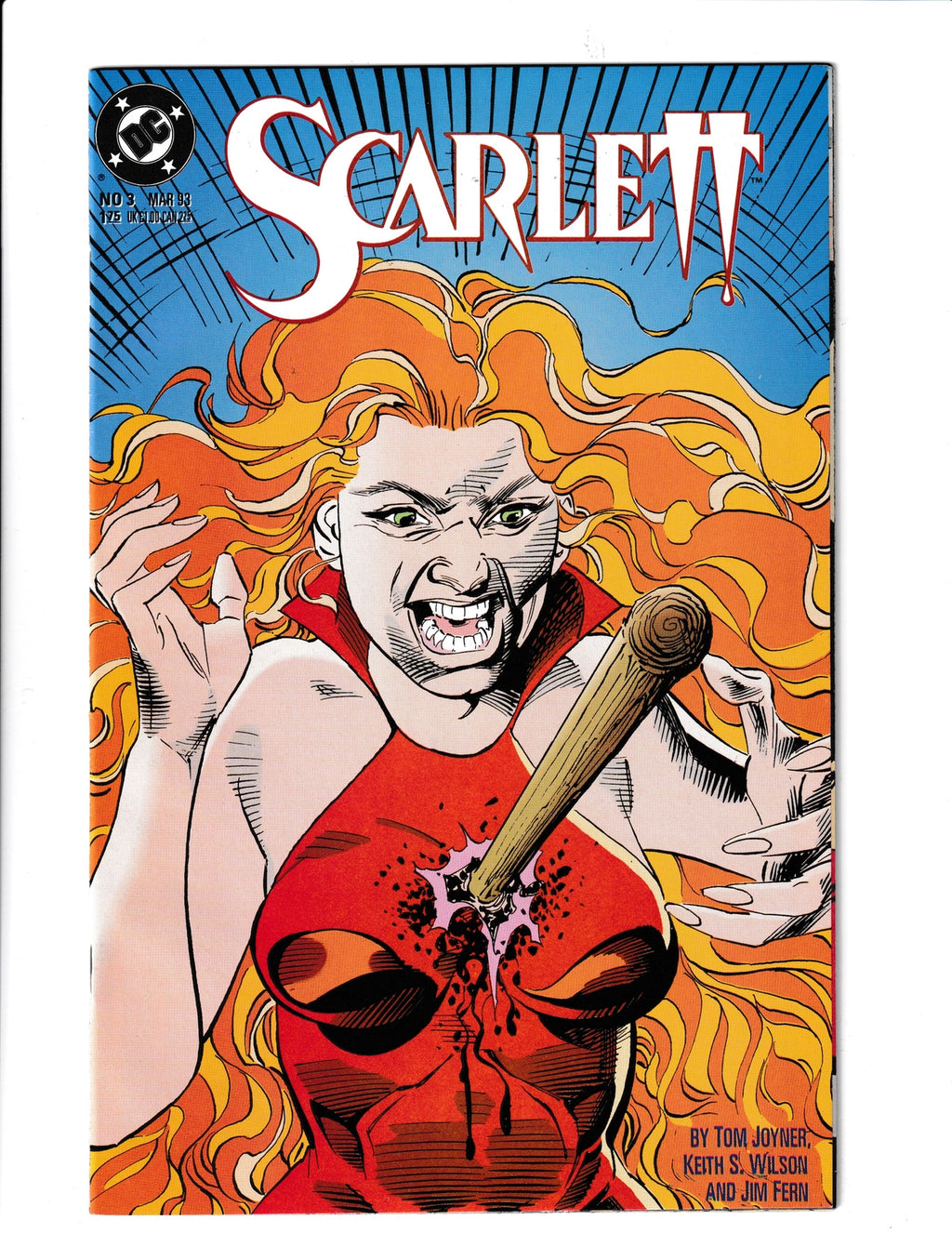 Scarlett #3 (1993) Tom Joyner DC Comics