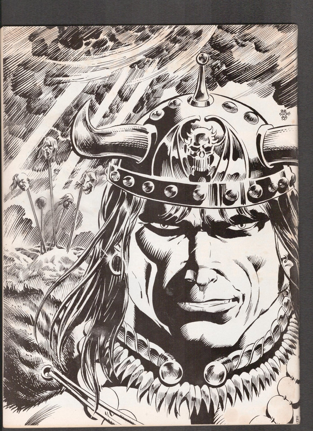 Conan Saga #35 (1990) Val Mayerik Marvel Comics
