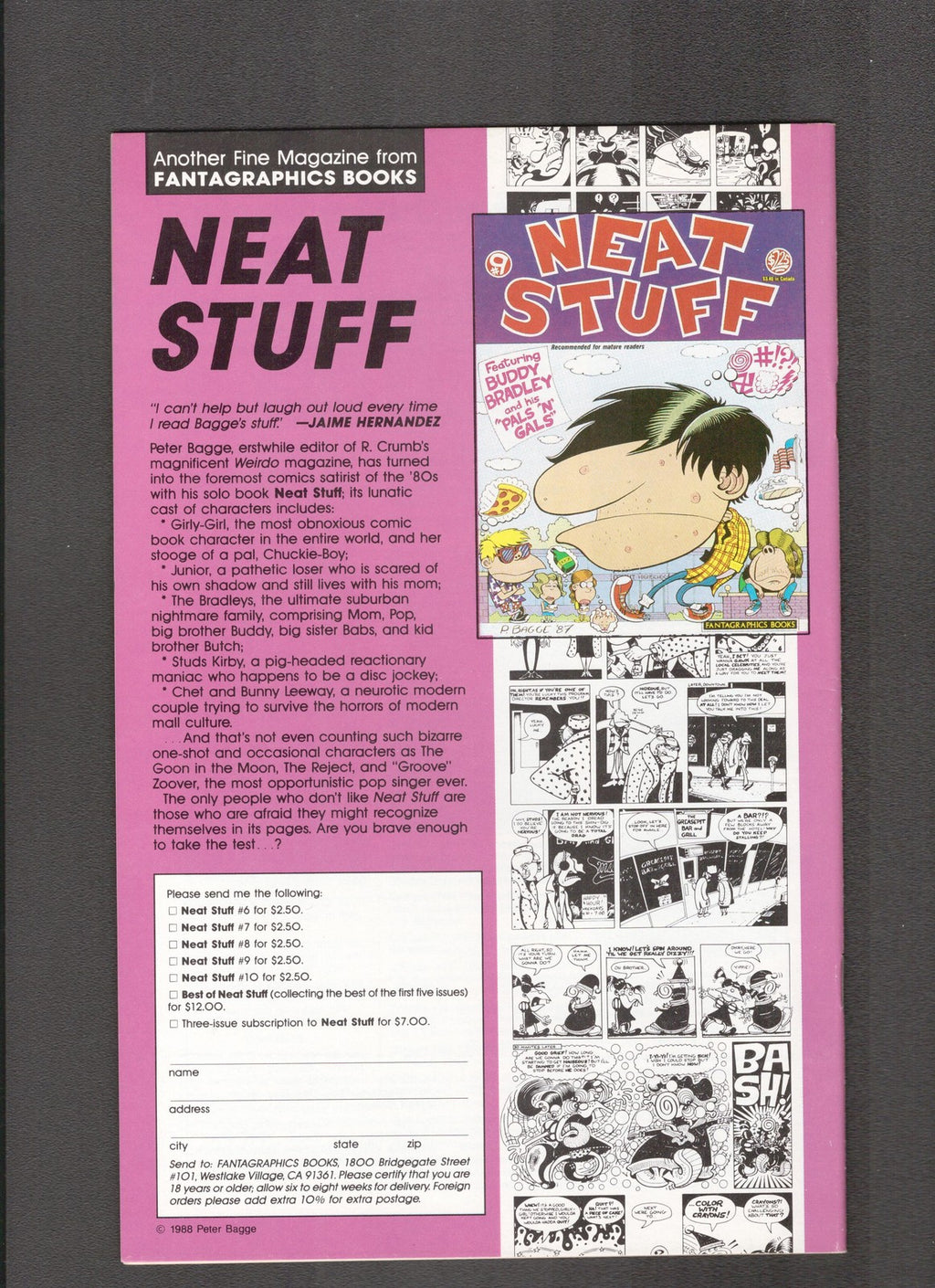 Critters #29 (1988) Fantagraphics Comics