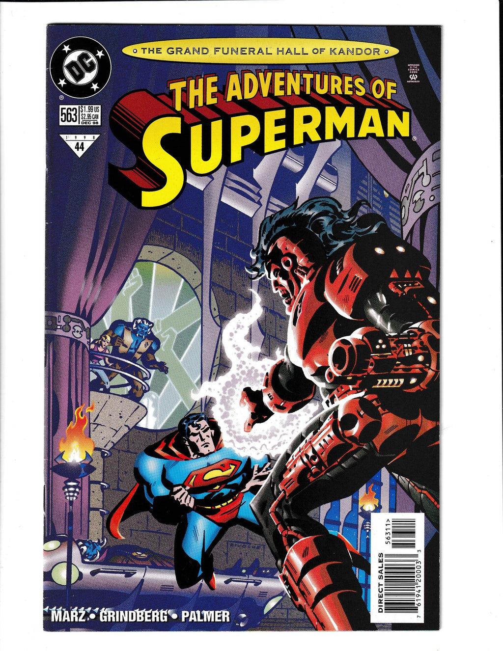 Adventures of Superman #563 (1998) DC Comics SKU:3392