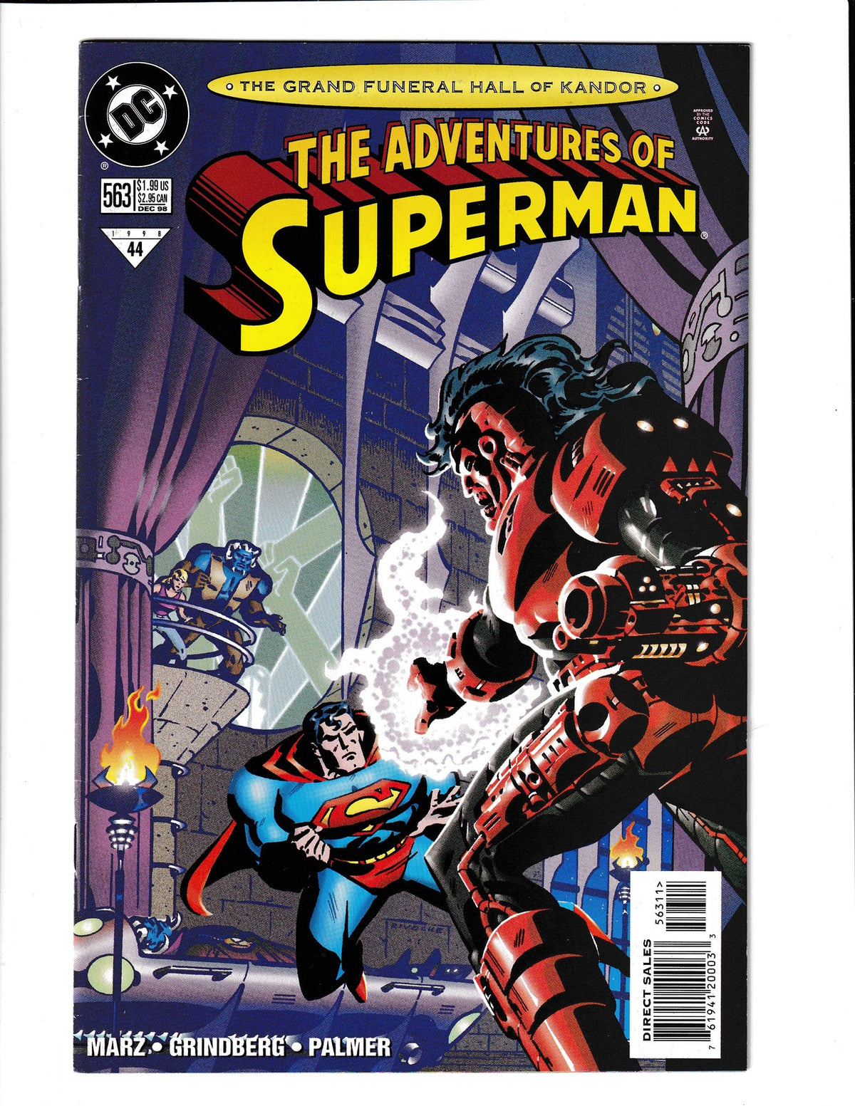 Adventures of Superman #563 (1998) DC Comics SKU:3392
