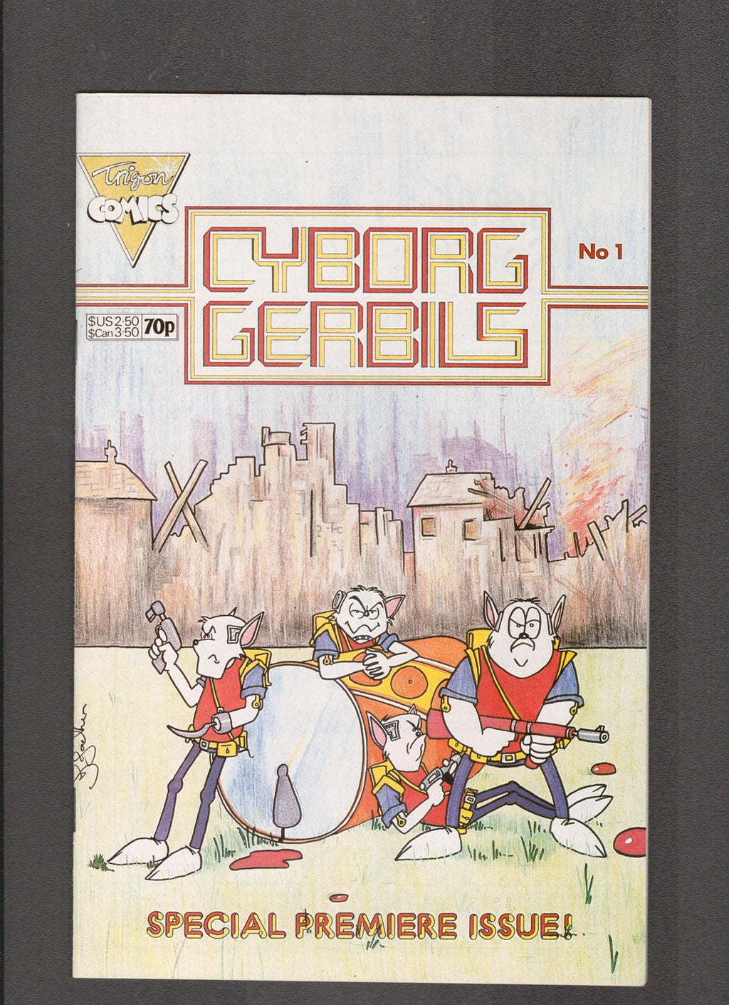 Cyborg Gerbils #1 (1986) Trigon Comics