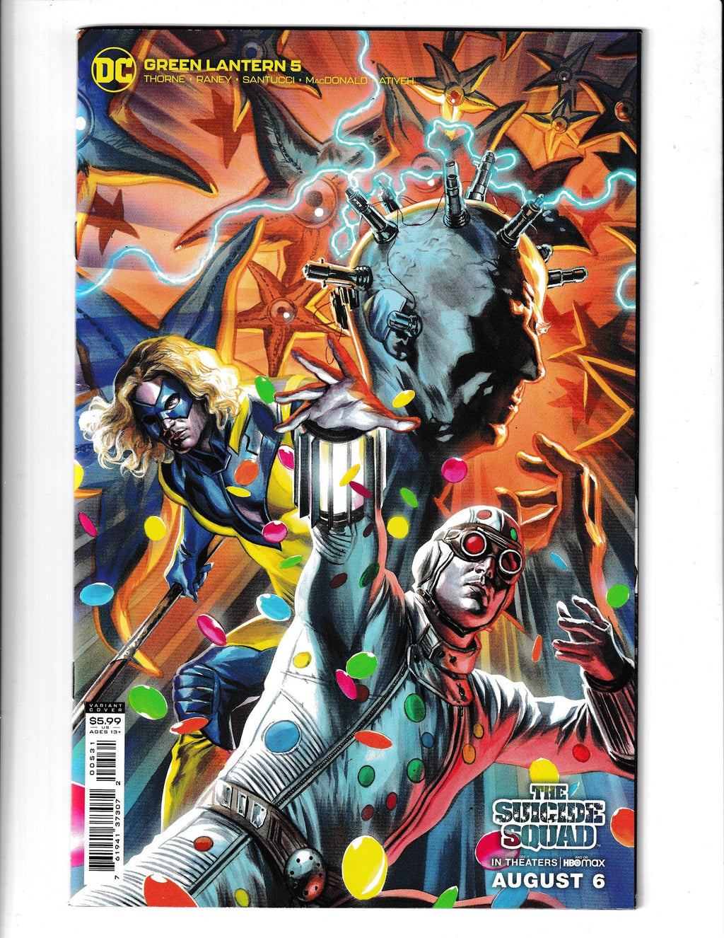 Green Lantern #5C (2021) Massafera Suicide Squad Variant DC Comics