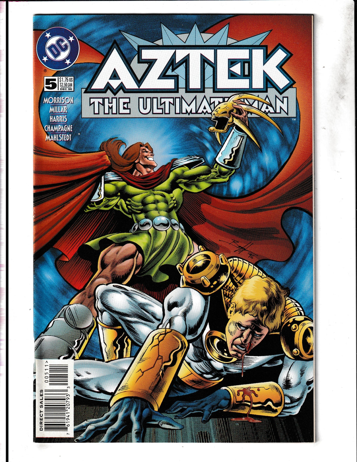 Aztec The Ultimate Man #5 (1996) DC Comics