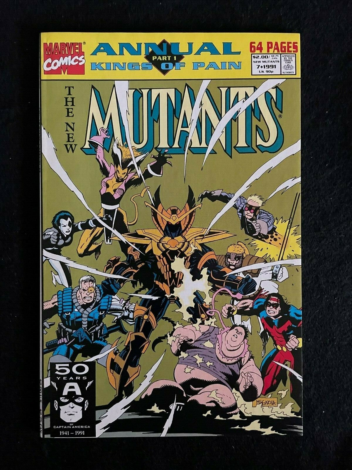 New Mutants Annual #7 1991 Marvel Comics HIGH GRADE