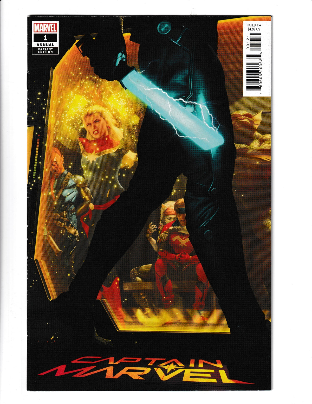 Captain Marvel Annual #1b (2022) Rahzzah Variant Marvel Comics