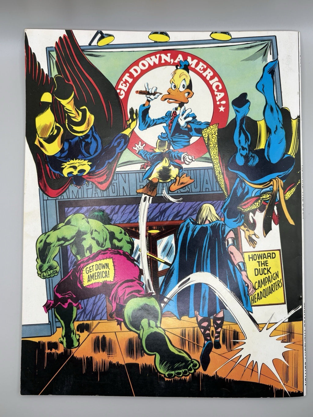 Marvel Treasury Edition #12 (1976) Steve Gerber Howard the Duck Marvel Comics