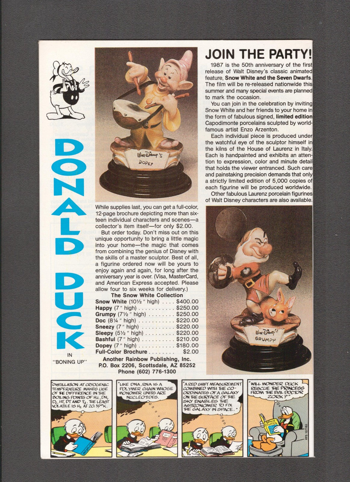 Uncle Scrooge Adventures #2 (1987) Disney Comics