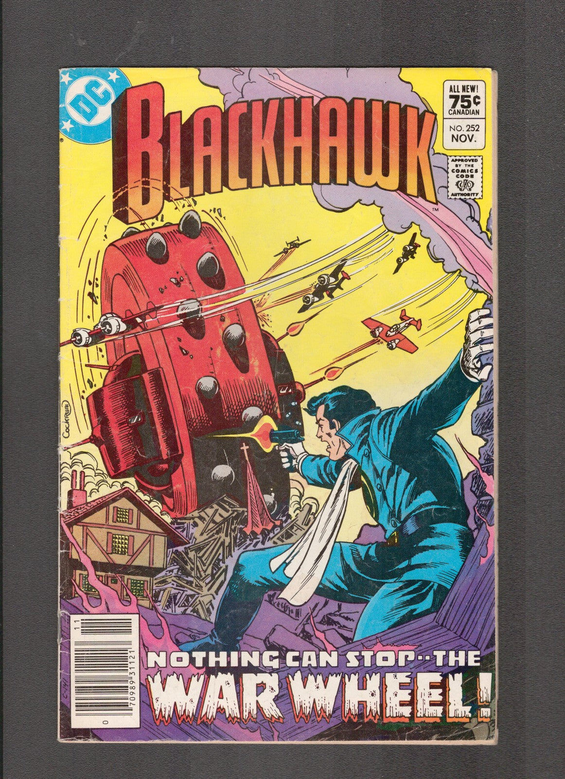 Blackhawk #252 (1981) Dave Cockrum DC Comics