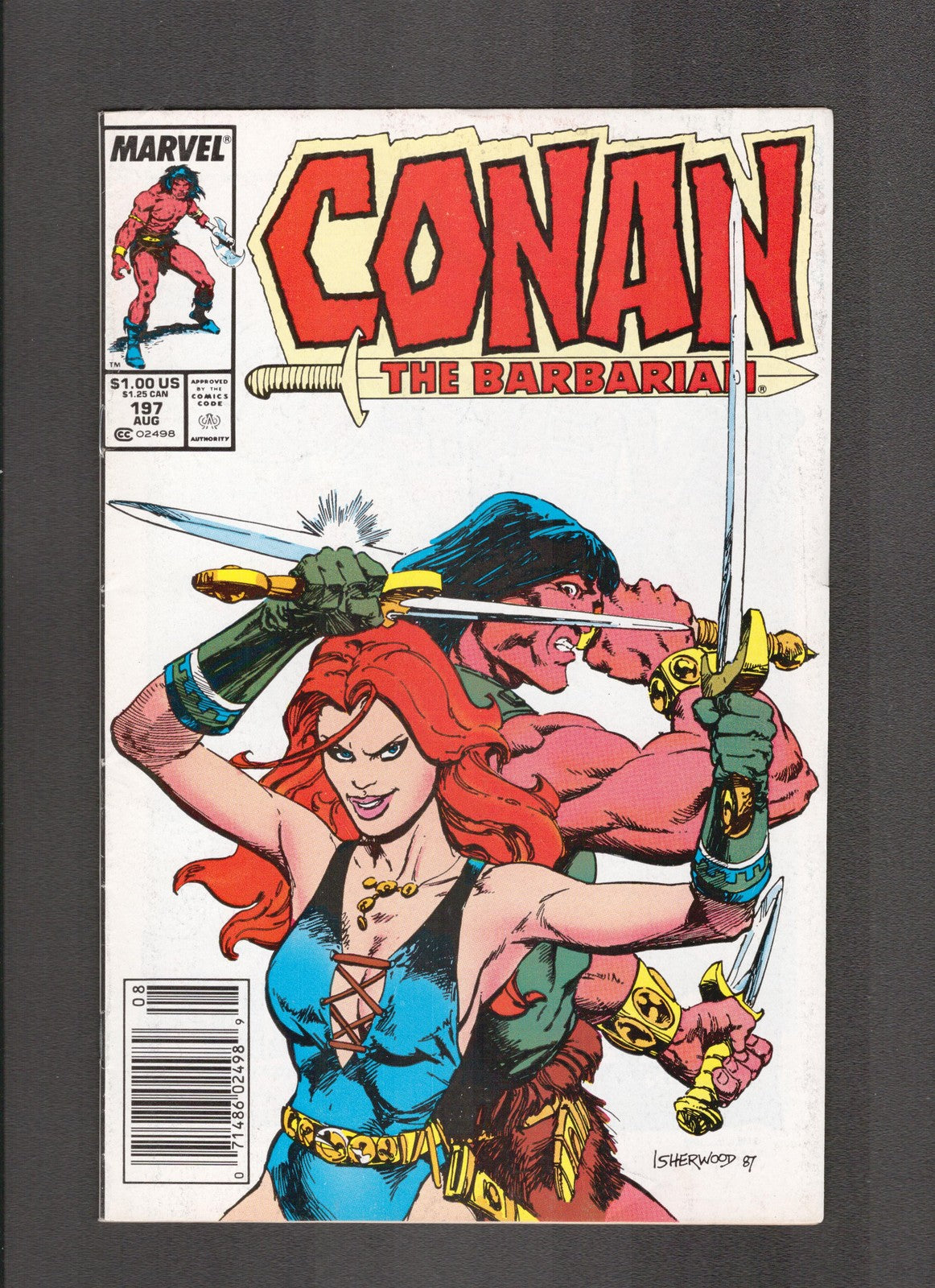 Conan the Barbarian #197 (1987) Larry Hama Marvel Comics