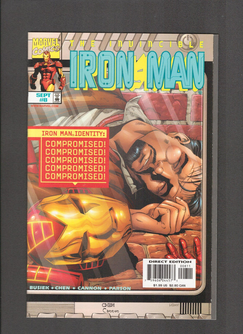 Iron Man #8 (1998) Curt Busiek Vol 3 Marvel Comics