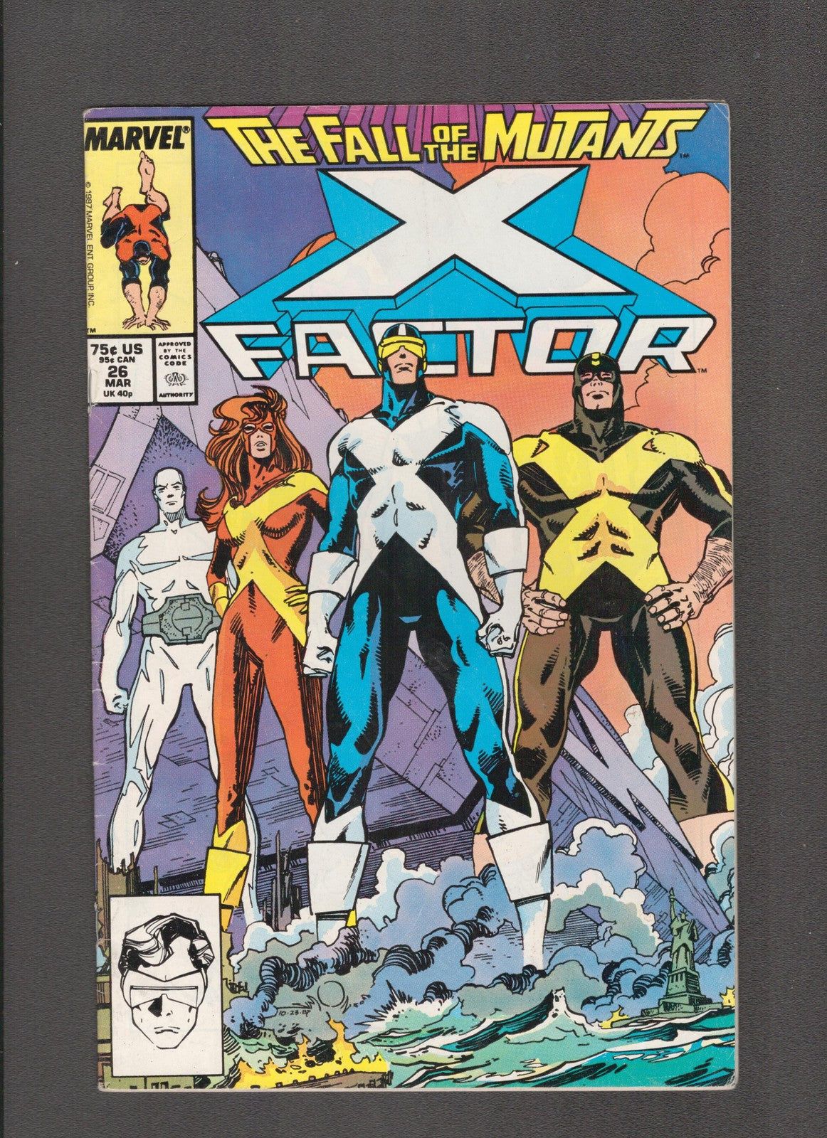 X-Factor #26 (1988) New Mutants Crossover Marvel Comics