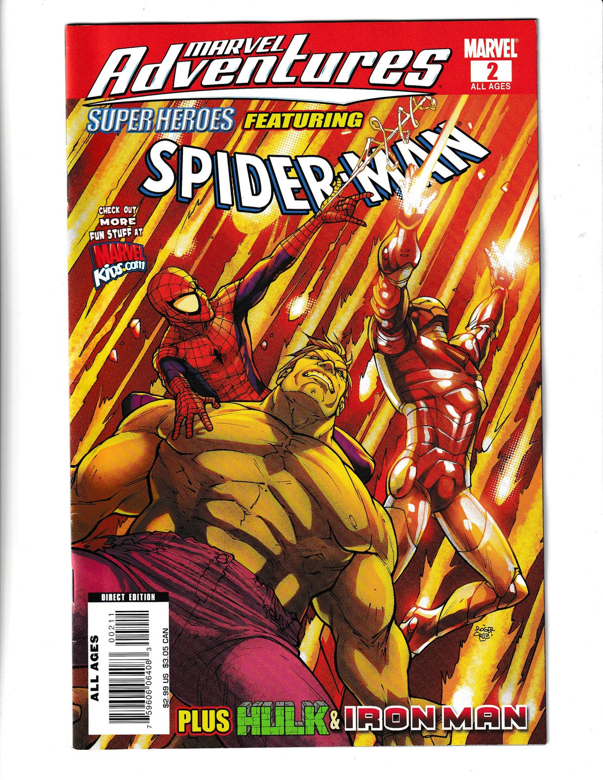 Marvel Adventures: Super-Heroes #2 (2008) Spider-Man Marvel Comics