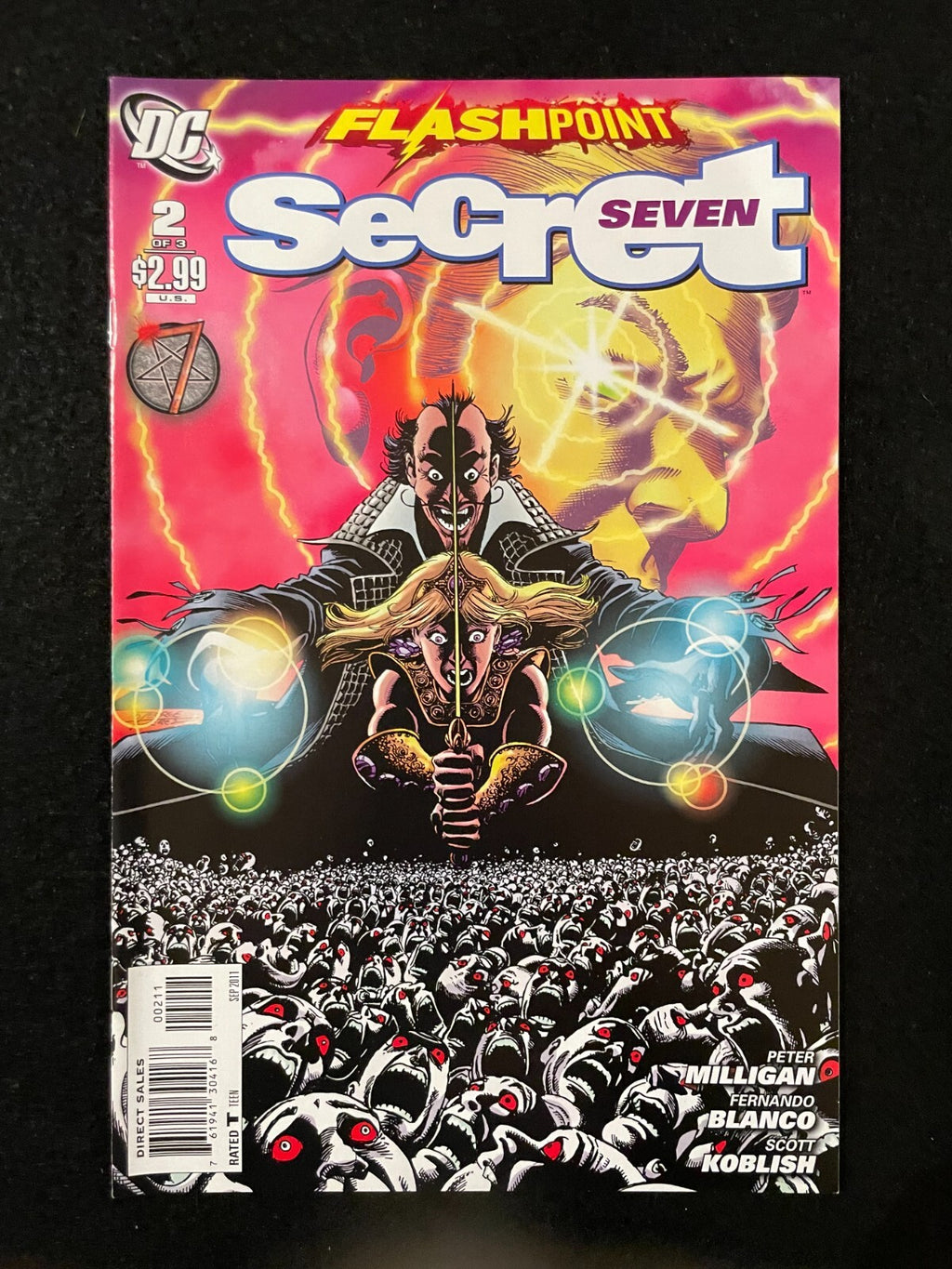 Flashpoint: Secret Seven #1-3 Complete Set (2011) DC Comics