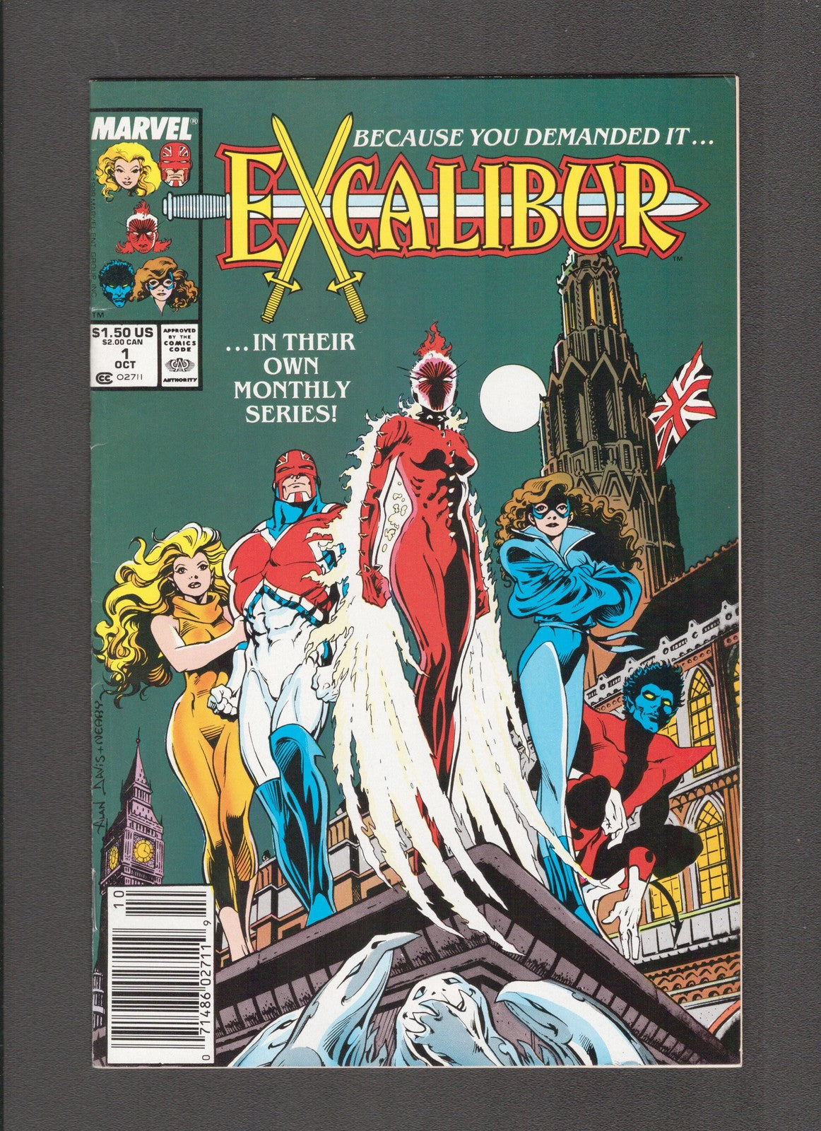 Excalibur #1 (1988) Chris Claremont - Alan Davis Marvel Comics