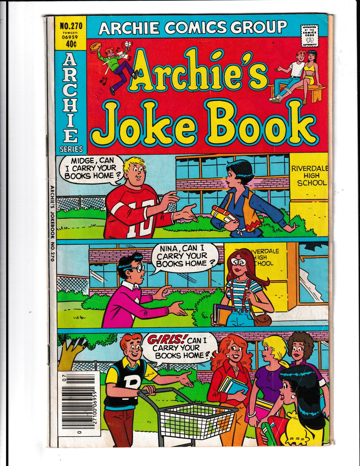 Archie's Joke Book #270 (1980) Archie Comics